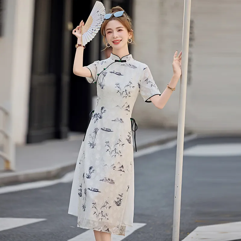 PIERRE CARDIN Short Sleeved Dress Women's-2