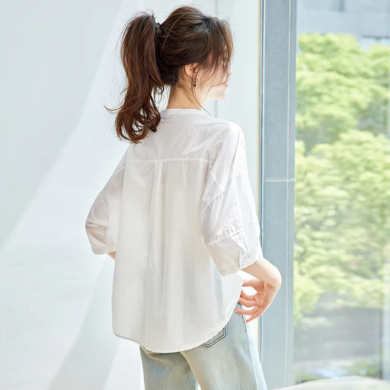 PIERRE CARDIN Shirts Women's White-3