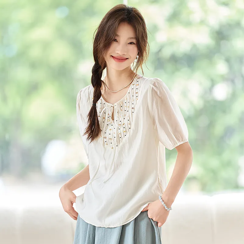 PIERRE CARDIN Chiffon Shirt Women's-5