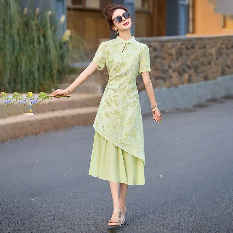 PIERRE CARDIN Short Sleeved Dresses Women's-4