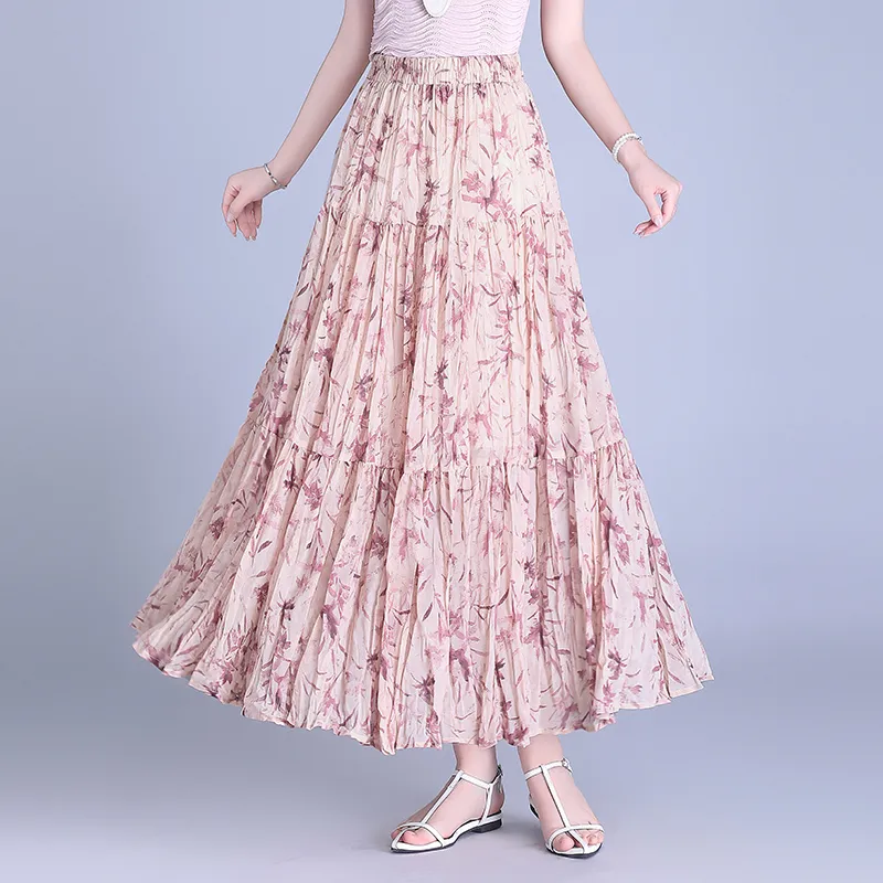 PIERRE CARDIN Casual Long Skirt Women's-1