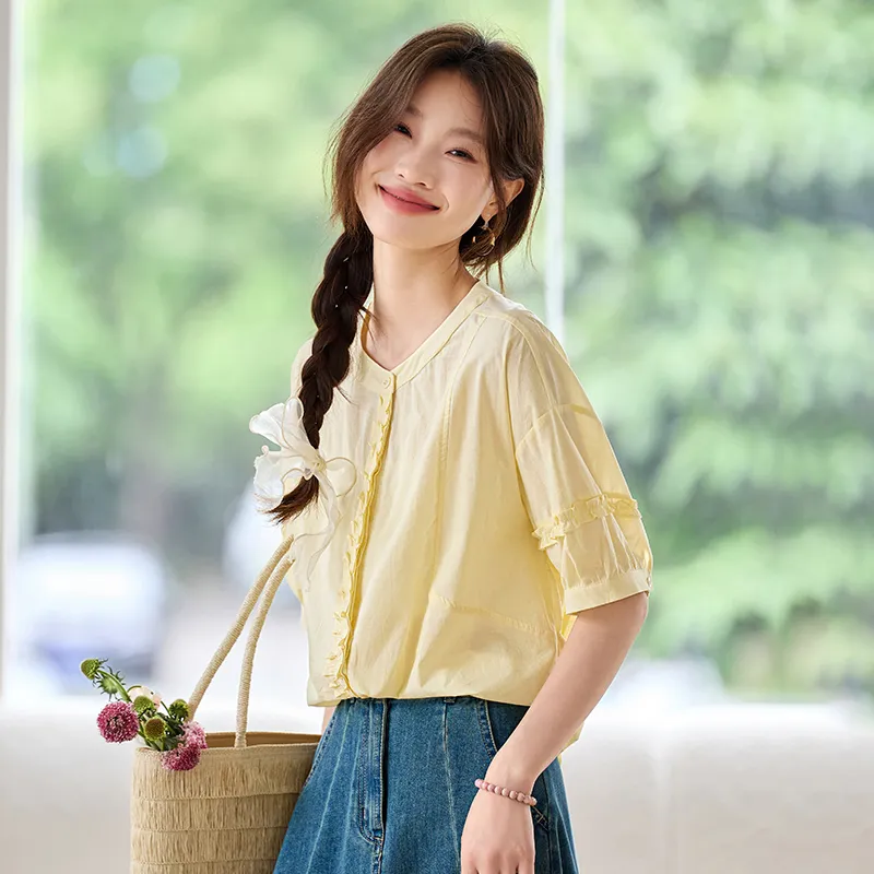 PIERRE CARDIN Chiffon Shirt Women's-8