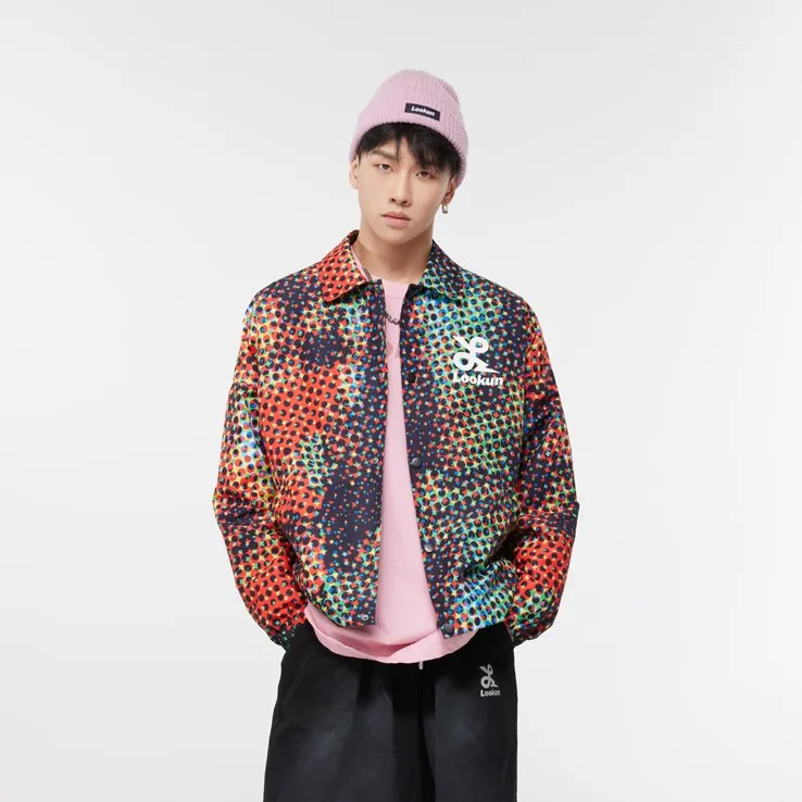 LOOKUN Jackets Unisex Multicolor-2
