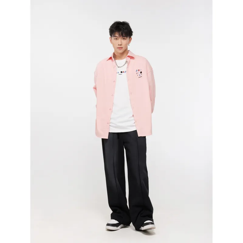 LOOKUN Casual Pants Unisex Black-5