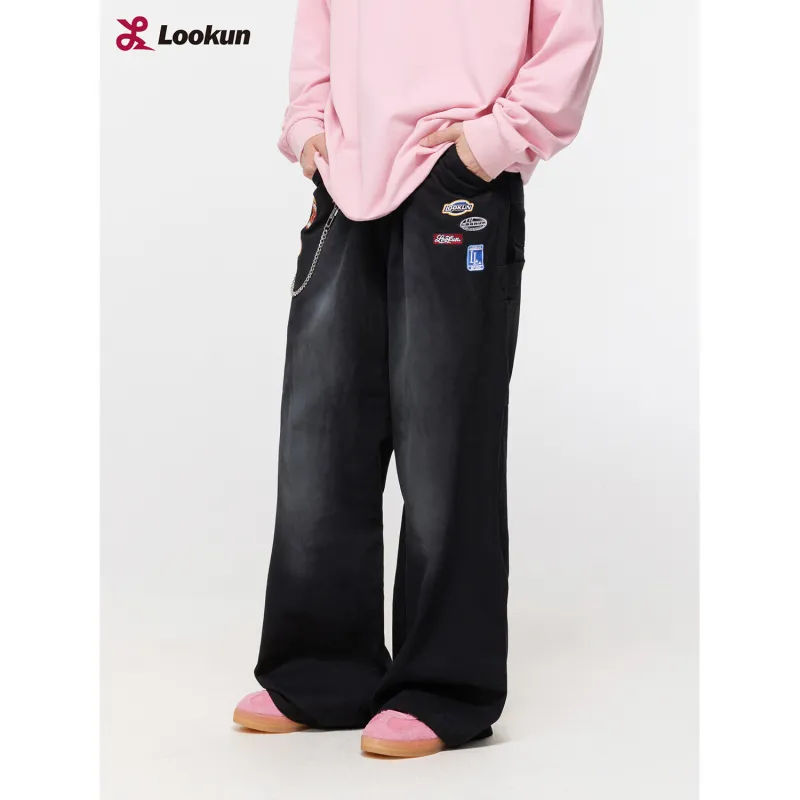 LOOKUN Jeans Unisex-1