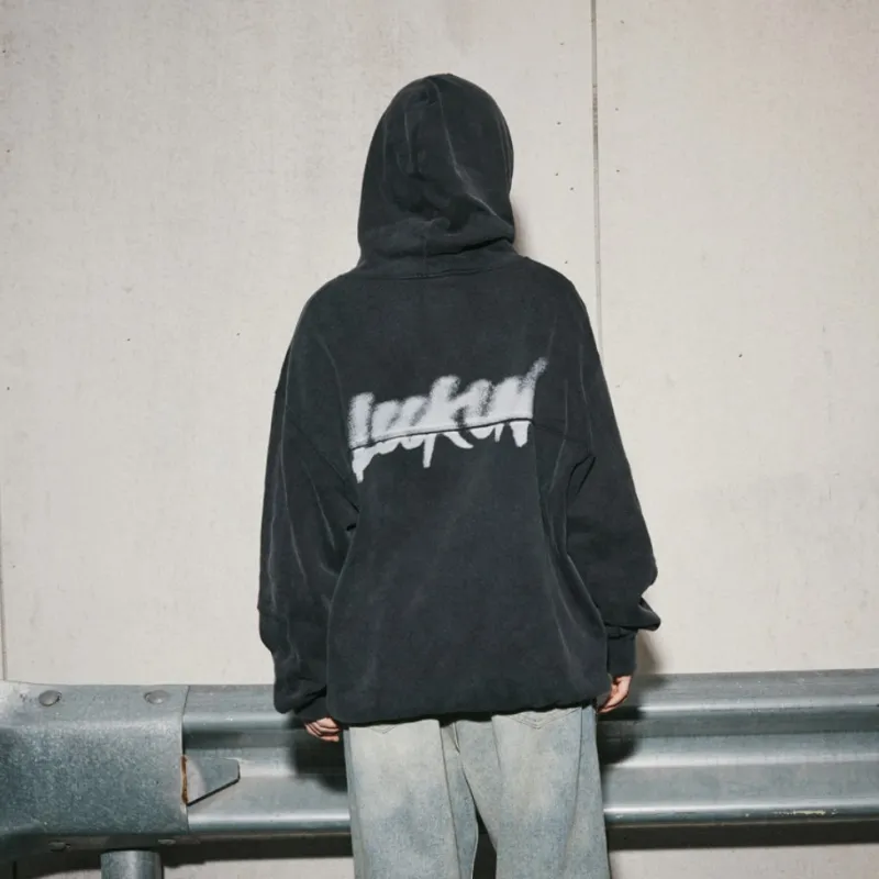 LOOKUN Sweatshirts Unisex Black-2