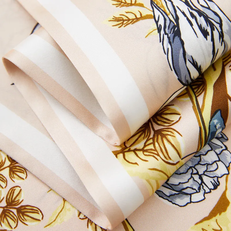 WENSLI Silk Scarves Women's-10