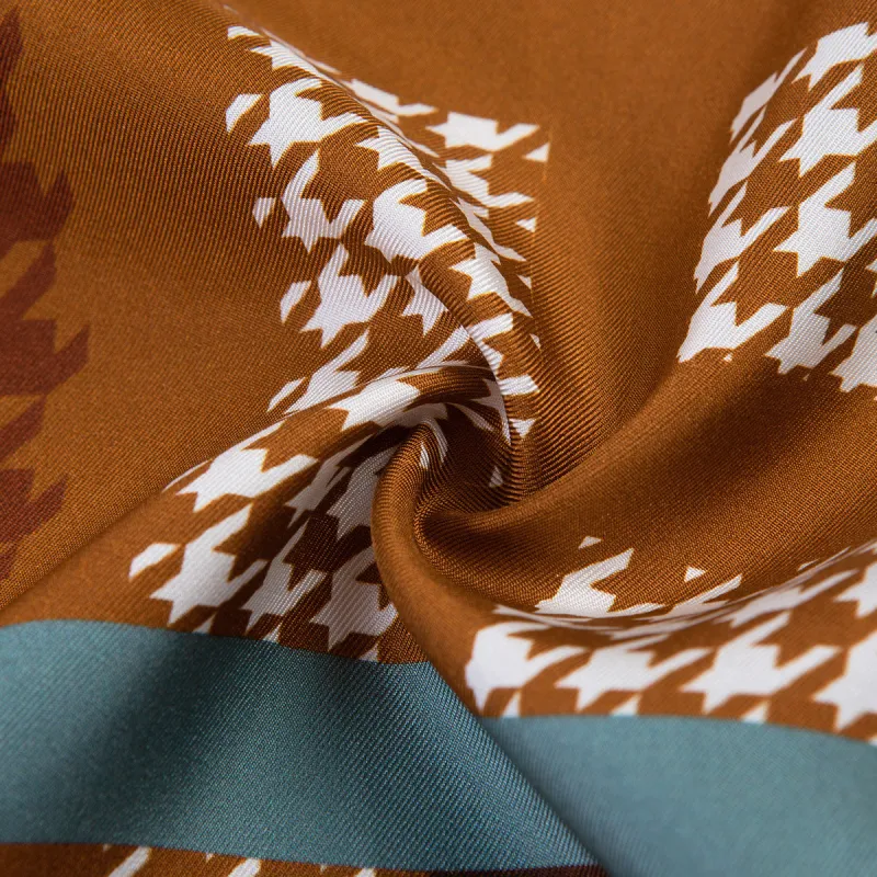 WENSLI Silk Scarves Unisex-1