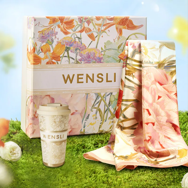 Huang Yongyu X WENSLI Silk Scarves Unisex-4