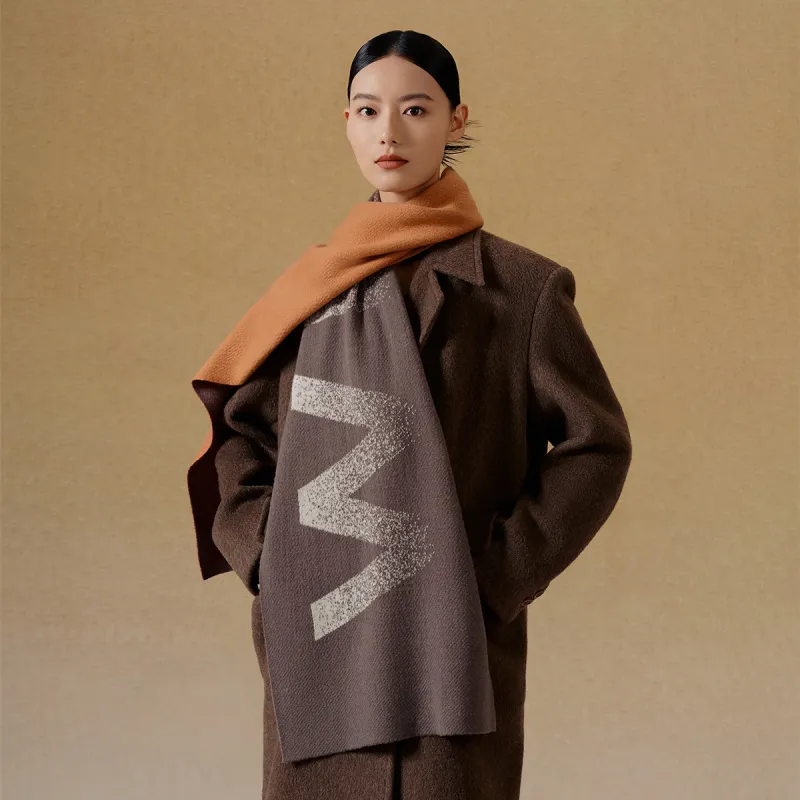 WENSLI Knit Scarves Unisex-12