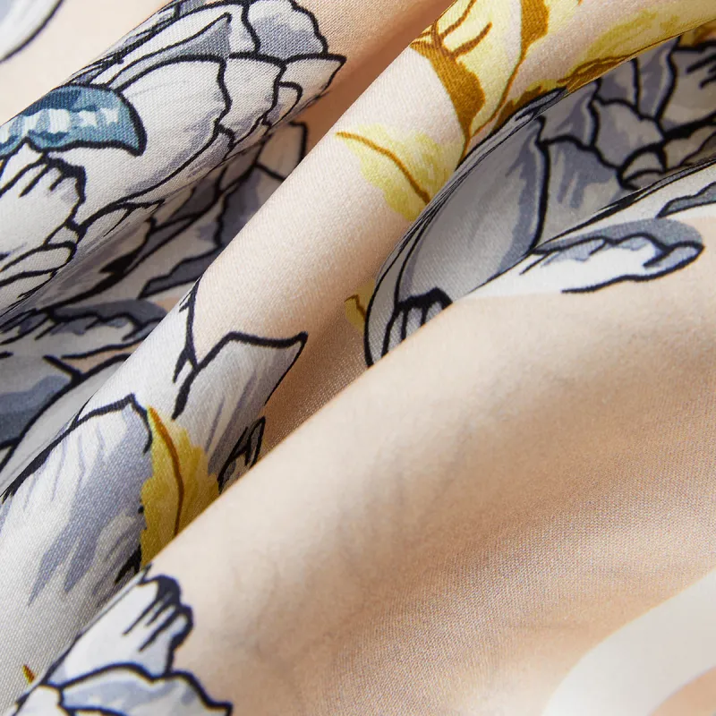 WENSLI Silk Scarves Women's-9