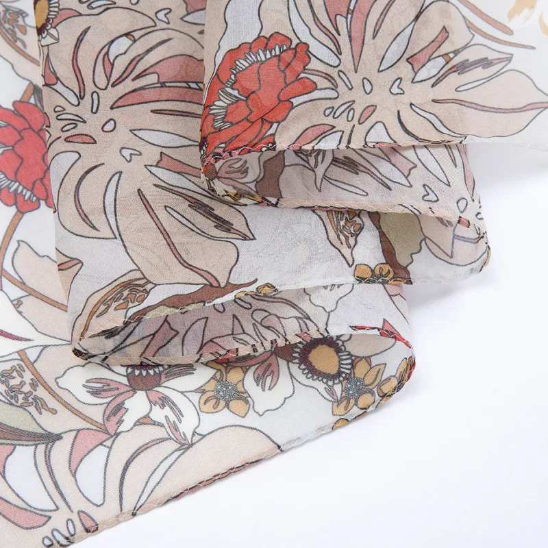 WENSLI Mulberry Silk Scarves Women's-3