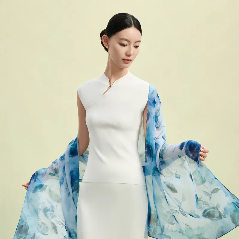 The Forbidden City Culture X WENSLI Silk Scarves Unisex-2