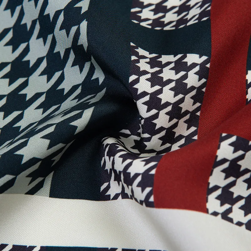WENSLI Silk Scarves Unisex-4