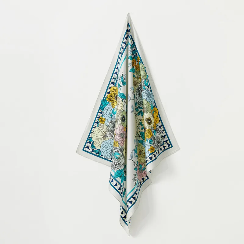 WENSLI Silk Scarves Women's-5