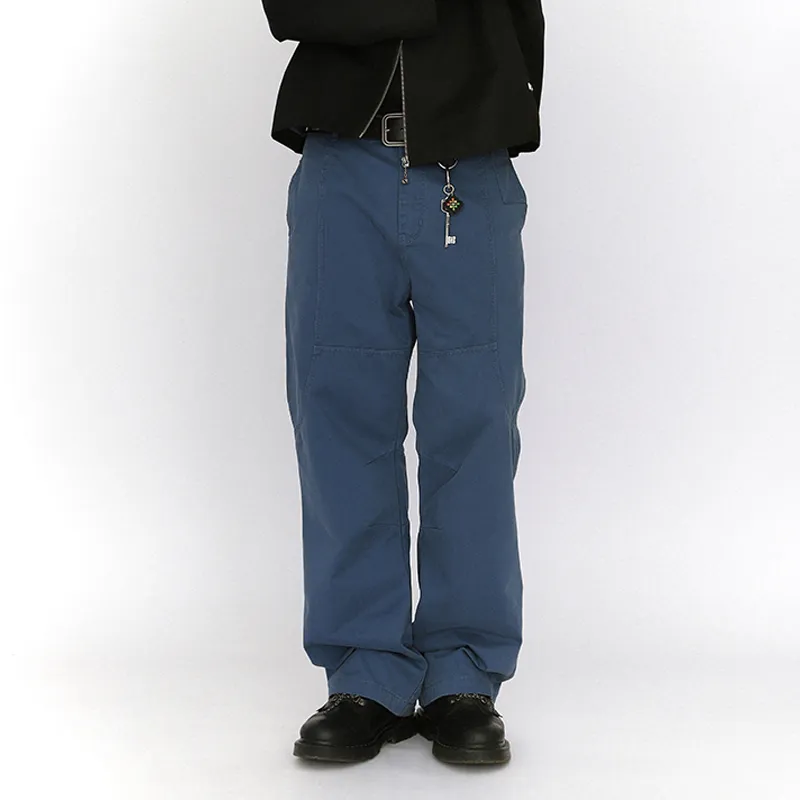 ORANGE DRAGON Cargo Pants Unisex Blue-2