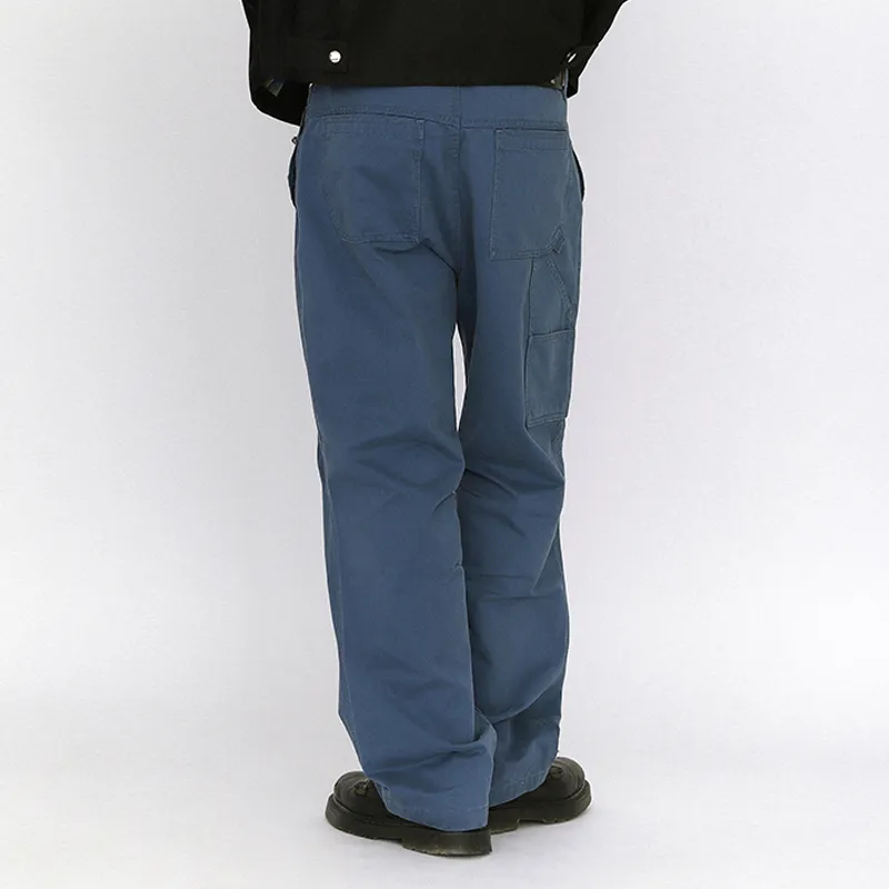 ORANGE DRAGON Cargo Pants Unisex Blue-5