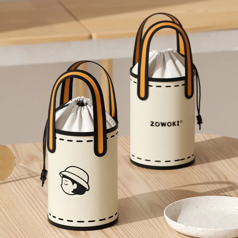 Zowoki Polyester Shoulder Bag, Crossbody Bag, Handbag Regular Unisex White-3