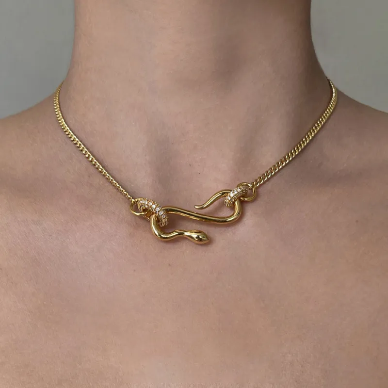 BYG Copper Necklaces Unisex Gold-1