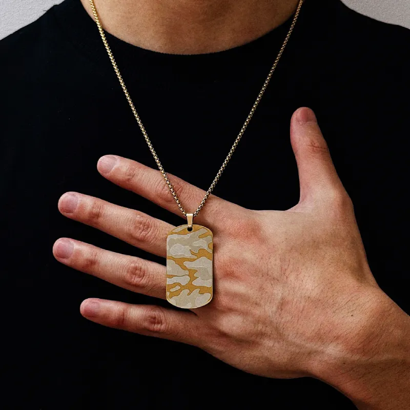 BYG Stainless Steel Necklaces Unisex Gold-3
