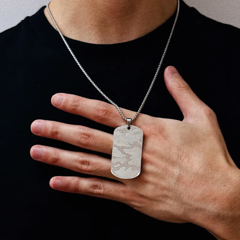 BYG Stainless Steel Necklaces Unisex Silver-3