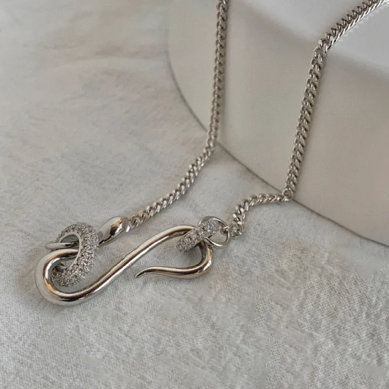 BYG Copper Necklaces Unisex Silver-4