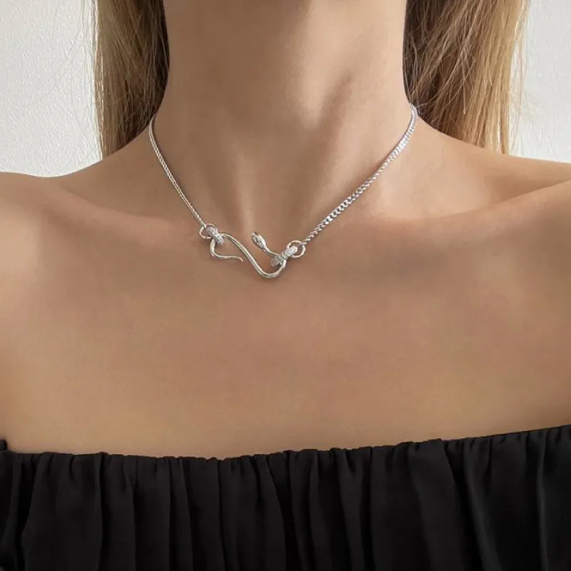 BYG Copper Necklaces Unisex Silver-2
