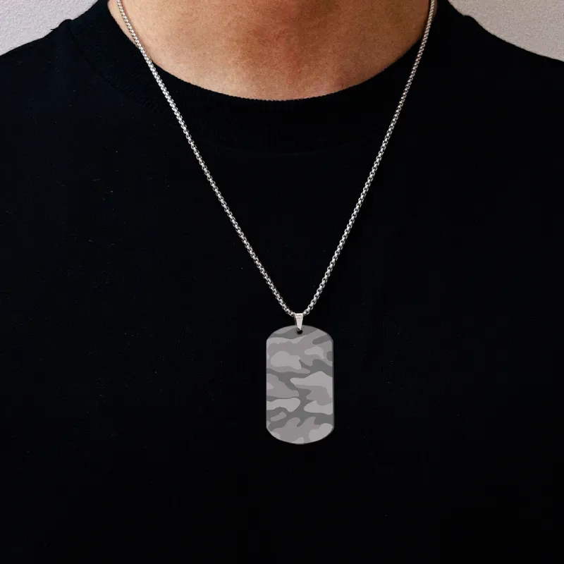 BYG Stainless Steel Necklaces Unisex Silver-2