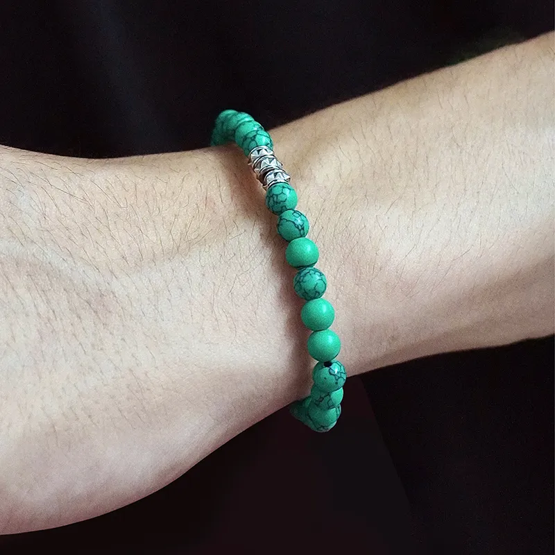 BYG Artificial Gemstone Bracelets Unisex-4