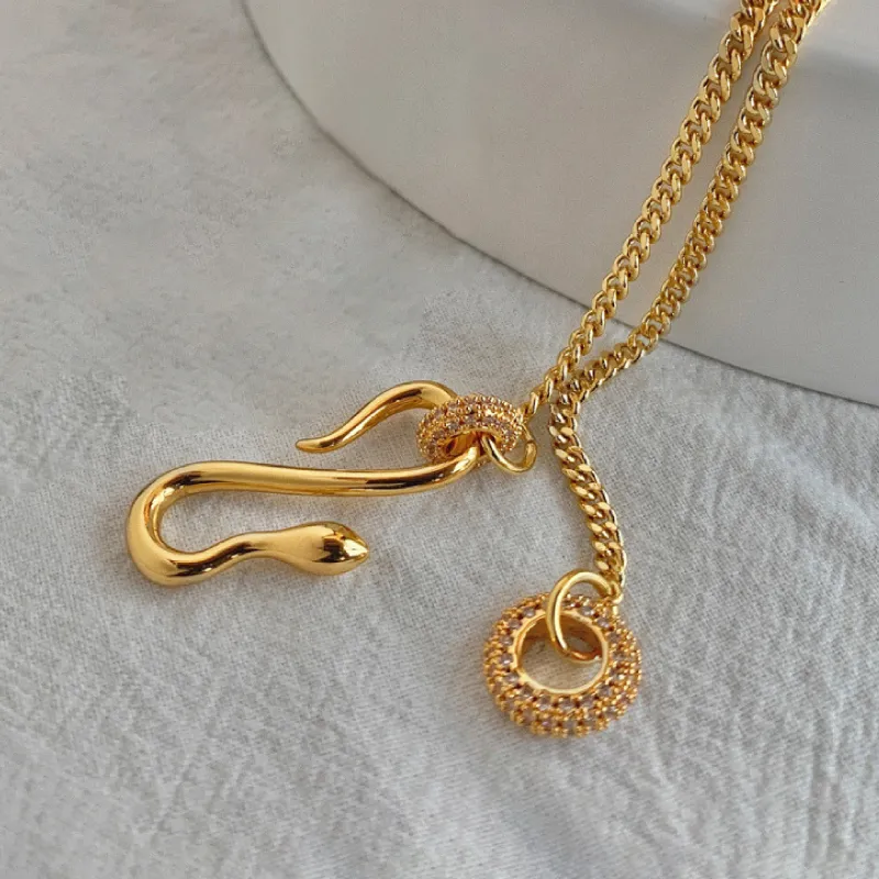 BYG Copper Necklaces Unisex Gold-4