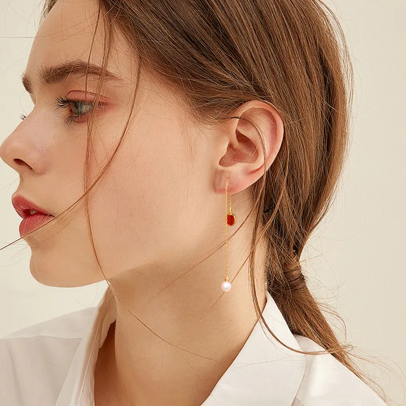 ADYD JEWELLY S925 Silver Earrings Women's-6
