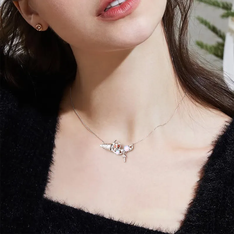 ADYD JEWELLY S925 Silver Necklaces Women's-6