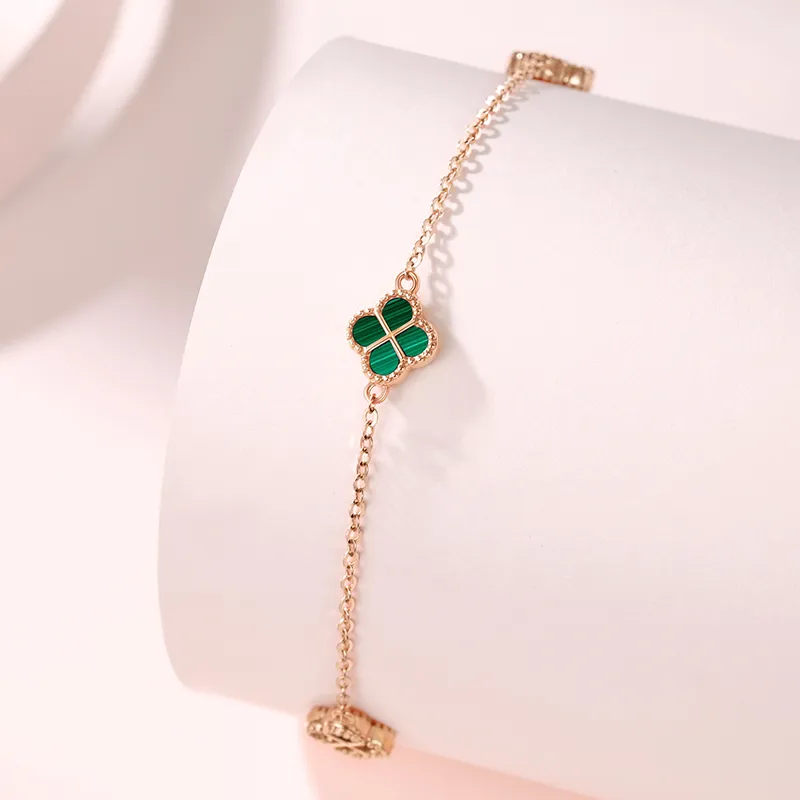ADYD JEWELLY Malachite Jade Bracelets Women's-4