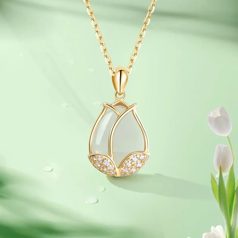 ADYD JEWELLY Agate Necklaces Women's-1