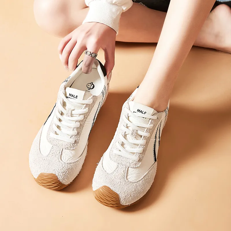 MALEMONKEY Breathable Lightweight Height Increasing Low Top Casual Shoes Women's-14