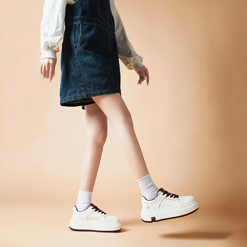 MALEMONKEY Lightweight Height Increasing Low-Top Casual Shoes Women's-12