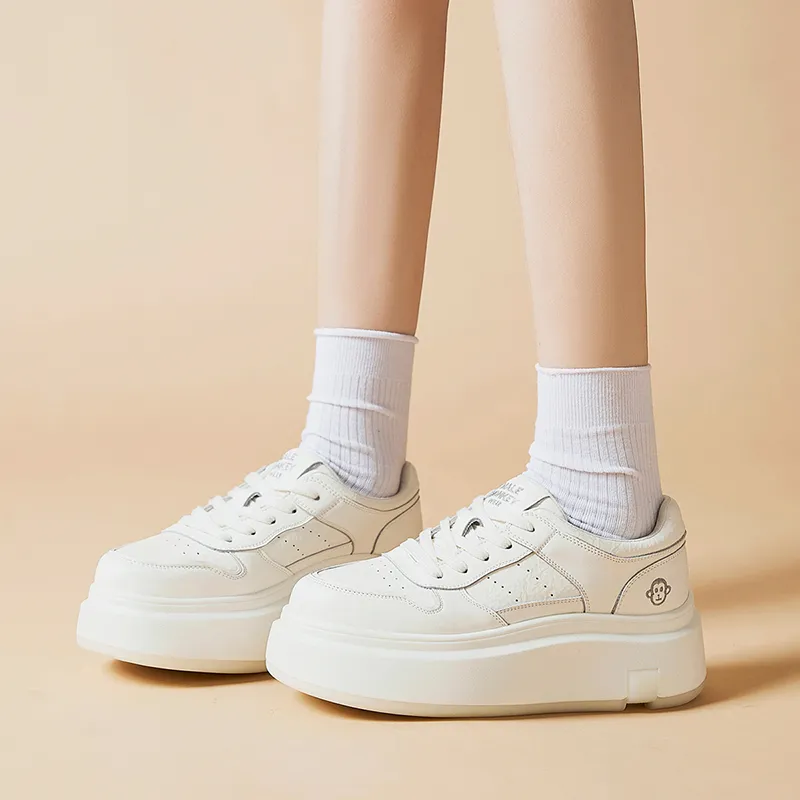 MALEMONKEY Lightweight Height Increasing Low-Top Casual Shoes Women's-2
