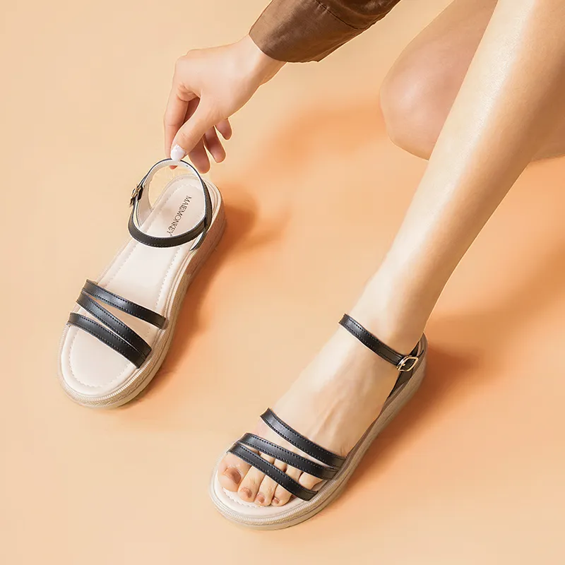 MALEMONKEY Strap Sandals 4.5cm Women's-15