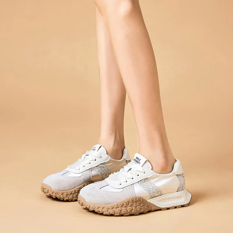 MALEMONKEY Anti-Slip Wear-Resistant Low-Top Casual Shoes Women's-5