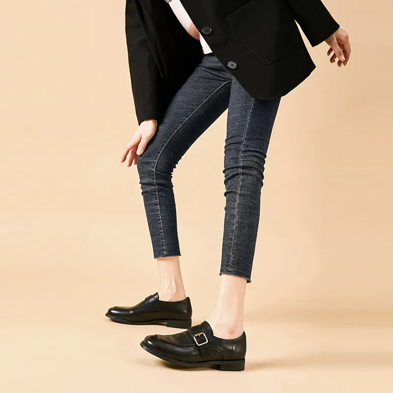 MALEMONKEY Loafers 2.5cm Women's-12