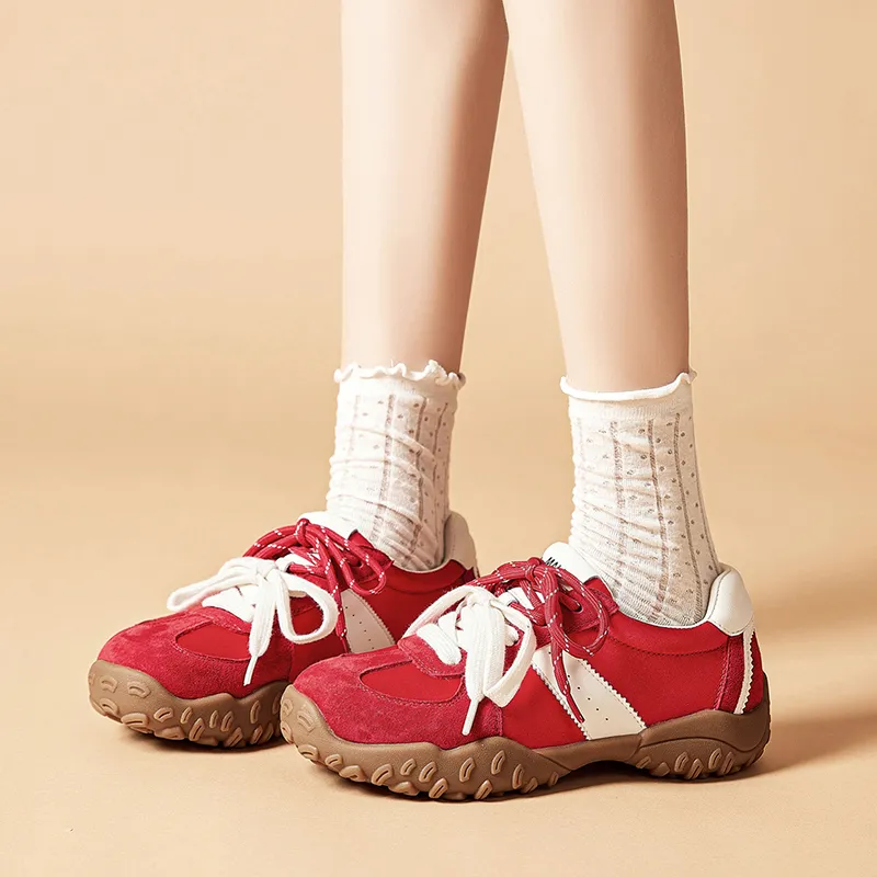 MALEMONKEY Breathable Lightweight Height Increasing Low Top Casual Shoes Women's-23