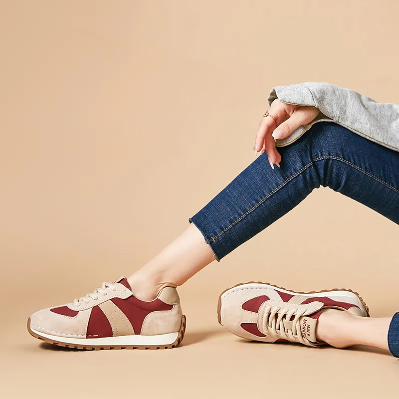 MALEMONKEY Anti-Slip And Wear-Resistant Lightweight Low-Top Casual Shoes Women's-13