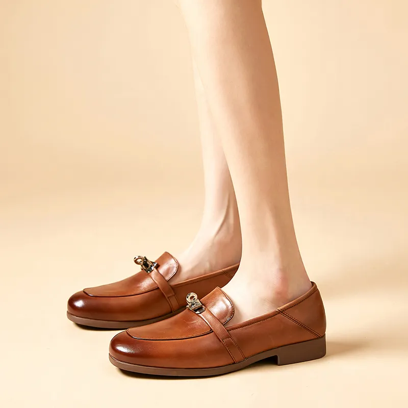 MALEMONKEY Loafers 2.5cm Women's-3