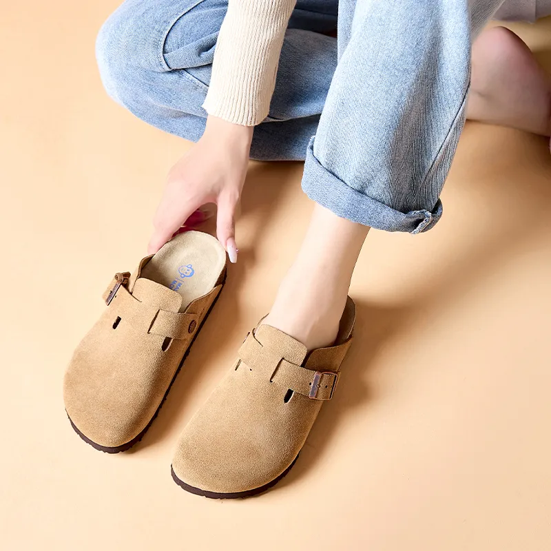 MALEMONKEY Wrap toe Slippers Women's Sand-10