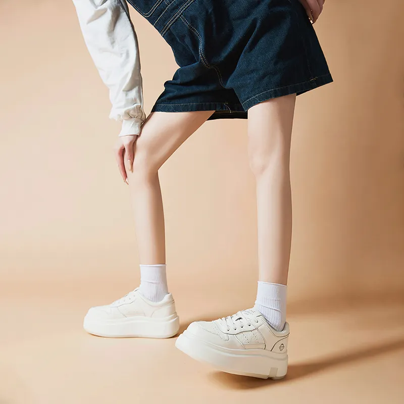 MALEMONKEY Lightweight Height Increasing Low-Top Casual Shoes Women's-6