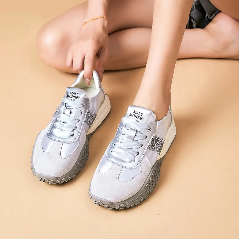 MALEMONKEY Anti-Slip Wear-Resistant Low-Top Casual Shoes Women's-13