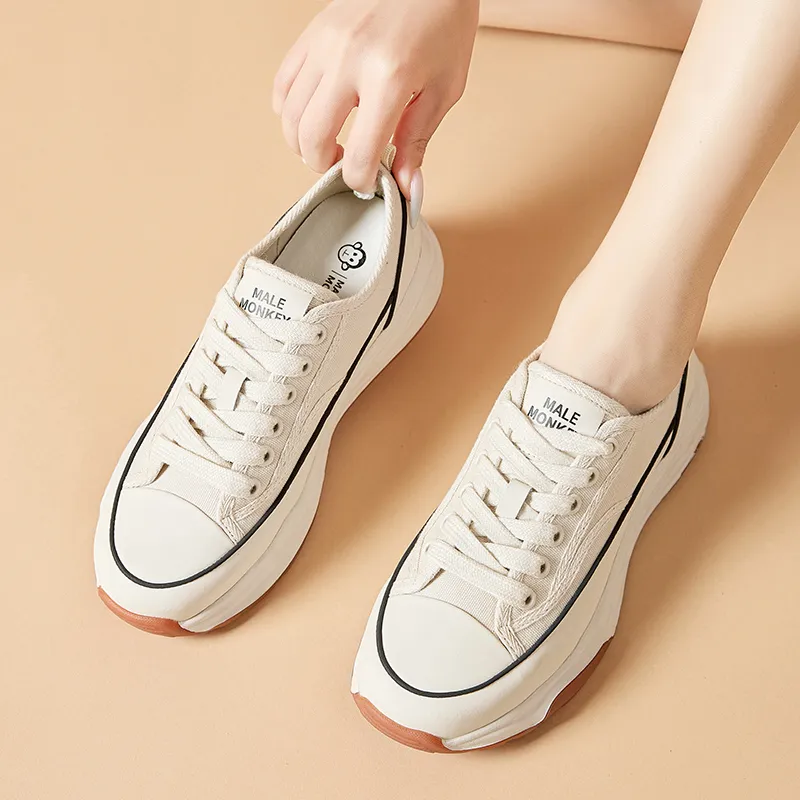 MALEMONKEY Low Top Skateboard Shoes Women's-2