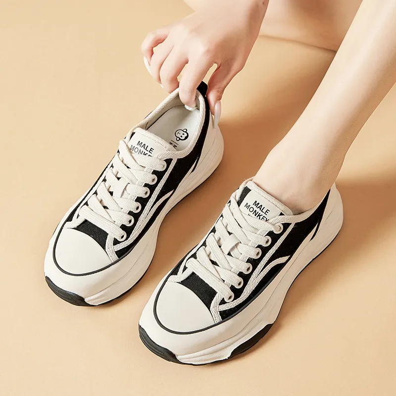 MALEMONKEY Low Top Skateboard Shoes Women's-9