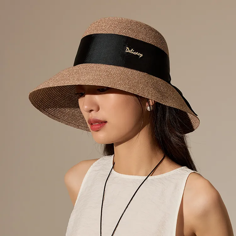 SIGGI STUDIOS Cellulose Material Sun Protection Hats Women's-5
