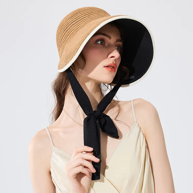 Fancet Studios Cellulose Material Sun Protection Hats Women's-3